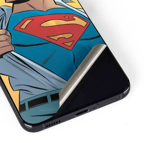 DC Comics Superman 90's Animated Series Galaxy S22 Skin